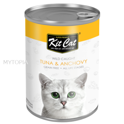 KITCAT TUNA & ANCHOVY 400G