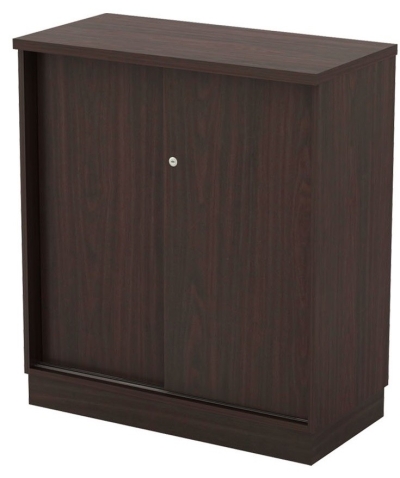 Q Low Cabinet with Sliding Door 910