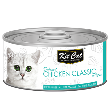 KITCAT CHICKEN CLASSIC 80G x 6