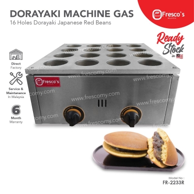 Dorayaki Gas 16 Hole Japanese Red Bean FR-2233R