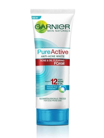 Garnier Facial Foam Pure Active Anti-Acne Foam 100ml