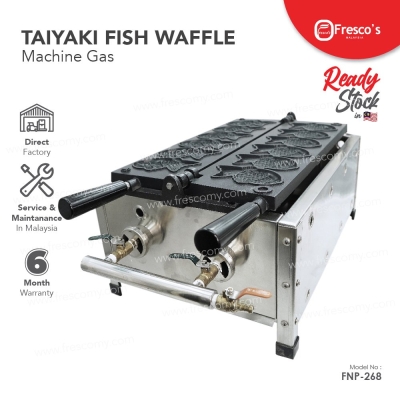 Waffle Taiyaki Fish Gas Commercial