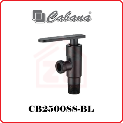 CABANA Angle Valve CB2500SS-BL