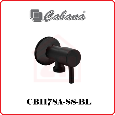 CABANA Angle Valve CB1178A-SS-BL