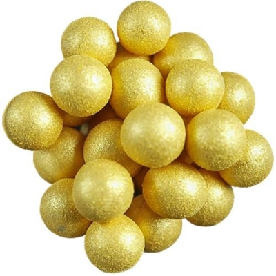 CHEF RUBBER, Deco Powdered Color (Metallic), Soft Gold Satin