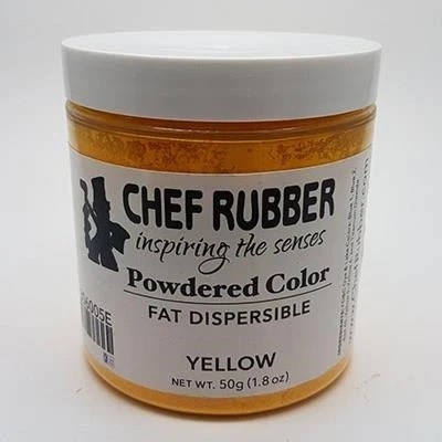 CHEF RUBBER, Fat Soluble Powdered Colour, Yellow