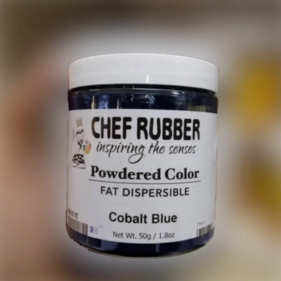 CHEF RUBBER, Fat Soluble Powdered Colour, Cobalt Blue