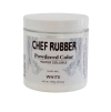 CHEF RUBBER, Powdered Color Water Soluble, White ( Indent ) Water Based Powdered Colour Powder Colour Chef Rubber