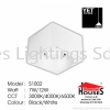 S1002 7W 12W WH-SQ LED - WW CW DL Led Surface Downlight