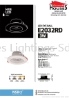 NSB E2032 RD 3W LED-WW CW DL NSB Led Eyeball