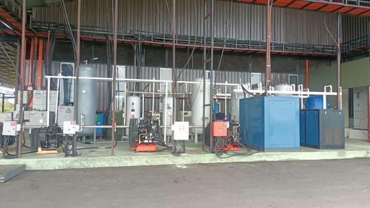 Commissioning Of ACP 150hp Screw Compressor and 10m3 40bar Shaoerair Booster