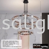 High Ceiling Pendant Light (P369-24/18/12x3-3C) HIGH CEILING PENDANT LIGHT