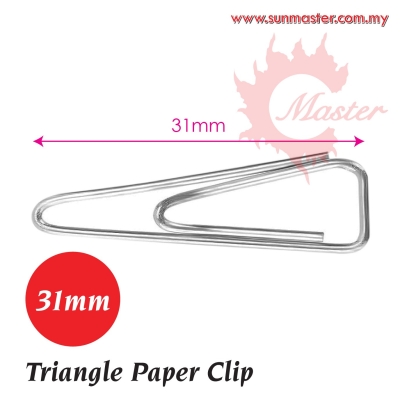 31mm Triangle Paper Clip (80s)