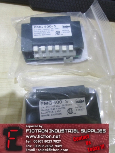 PMG500-S PMG500S ABM Rectifier Module Supply Malaysia Sinapore Indonesia USA Thailand