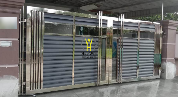 STAINLESS STEEL GATE