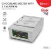 Chocolate Melter Machine with 2 cylinders Warmer