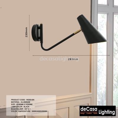 Wall Lamp(W2053-BK)