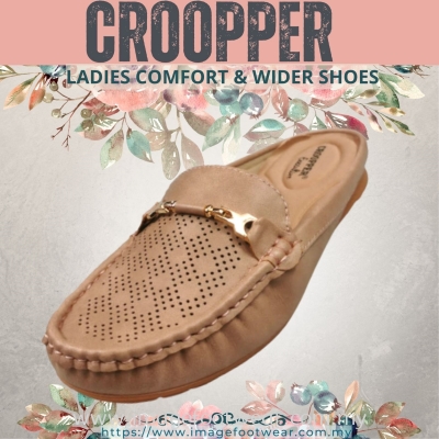 Croopper Women Slip-on Casual Flats Shoes-CP-53-88009- PINK Colour