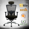 WN3 ALU2-COF-5D-BLK ERGONOMIC HIGHBACK OFFICE CHAIR Ergonomic Office Chair