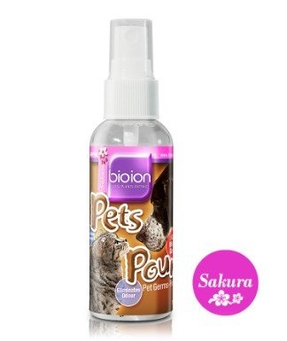 Bioion Pets Pounce Sanitizer - Sakura Scent - 500ML