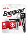 ENERGIZER® BATTERY MAX® AAA BATTERIES ENERGIZER Electrical