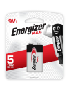 ENERGIZER® BATTERY MAX® 9V BATTERIES ENERGIZER Electrical