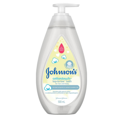 Johnson's® Cotton Touch™ Top-To-Toe™ Bath