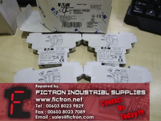 NHI21-PKZ0 NHI21PKZ0 MOELLER EATON Side Mount Auxiliary Contact Supply Malaysia Singapore Indonesia USA Thailand