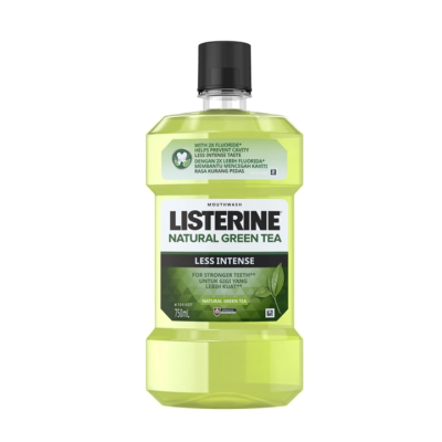 Listerine Mount Wash Natural Green Tea