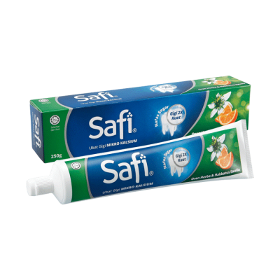 SAFI Micro Calcium Toothpaste Orange Herbal & Habbatus Sauda