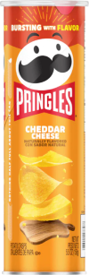 PRINGLES® CHEDDAR CHEESE CRISPS PRINGLES Makanan Ringan