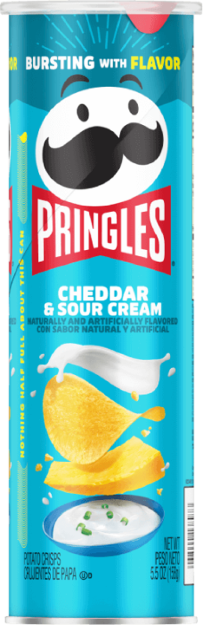 PRINGLES® CHEDDAR & SOUR CREAM CRISPS