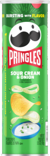 PRINGLES® SOUR CREAM & ONION CRISPS PRINGLES ʳ