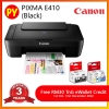 Canon E410 Black AIO Print Scan Copy Inkjet Printer with original Ink PG47 CL57s CANON INKJET PRINTERS