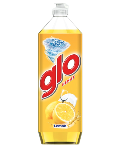 Glo Active Foam Lemon Dishwash Liquid 900ml