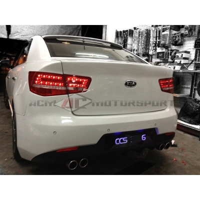 Kia forte rear bumper