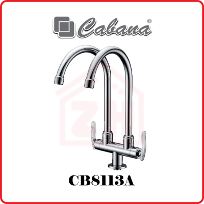 CABANA Pillar Mounted Kitchen Tap (Double) CB8112