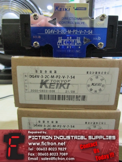 DG4V-3-2C-M-P2-V-7-54 DG4V32CMP2V754 KEIKI Directional Control Valve Supply Malaysia Singapore Indonesia USA Thailand