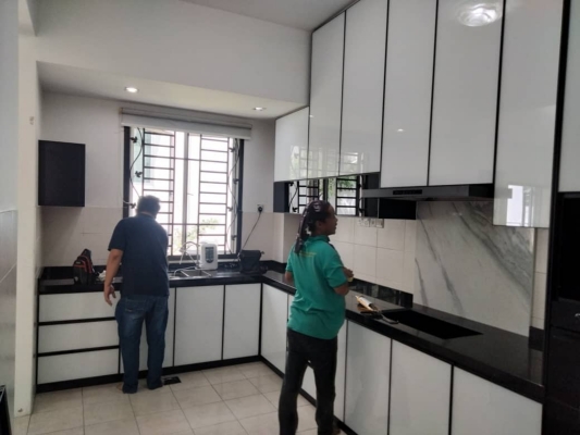 kajang aluminium kitchen cabinets 