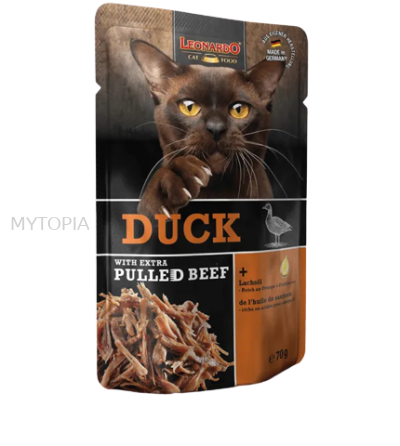 LEONARDO POUCH DUCK WITH PULLED BEEF 70G