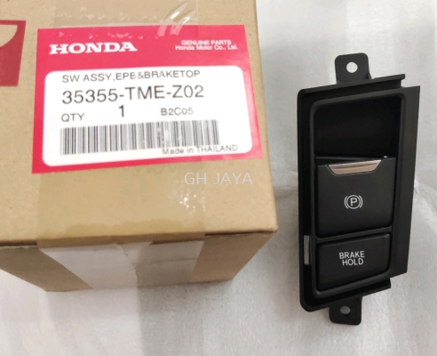 HONDA CRV TME TMA EPB SWITCH / BRAKE HOLD SWITCH  35355-TME-Z02