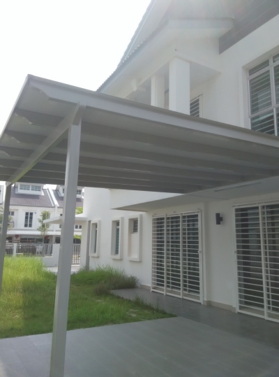 Car Porch ACP Awning Design In Selangor 