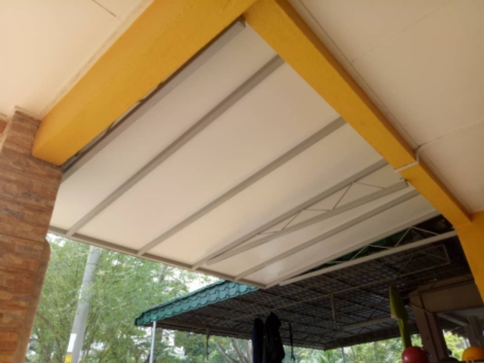 Car Porch ACP Awning Design In Saujana Impian