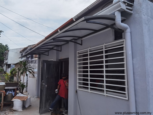 Backyard ACP Roof In Taman Connaught KL