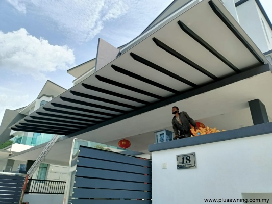 Car Porch ACP Roof Design In Taman Puncak Saujanu High Kajang