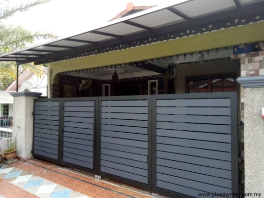 Car Porch ACP Roof Design In Taman Minang, Cheras