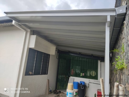 Bumbung Awning ACP Di Taman Permai Seremban