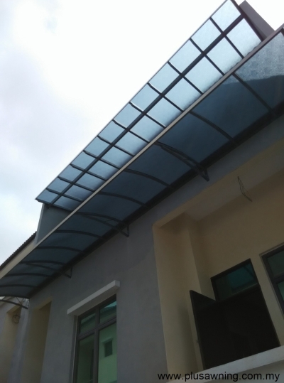 Rainproof Polycarbonate Awning Roof Design