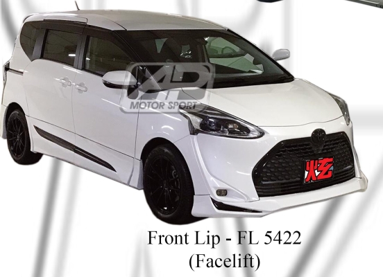 Toyota Sienta Facelift Front Lip 