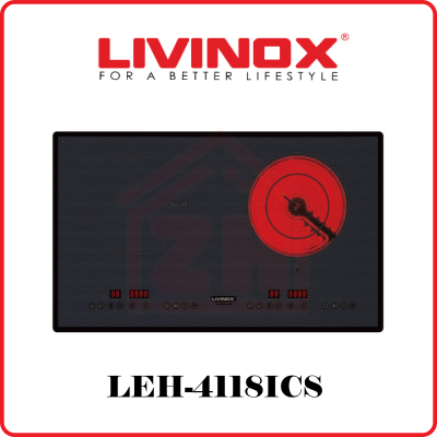 LIVINOX Induction Zone w Ceramic Zone LEH-4118ICS